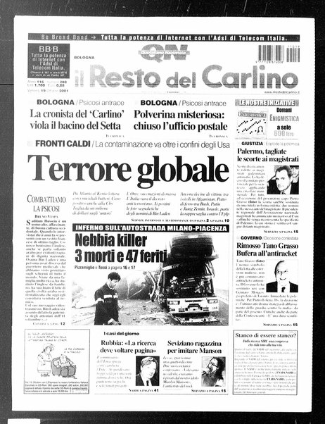 Il Resto del Carlino : giornale dell'Emilia